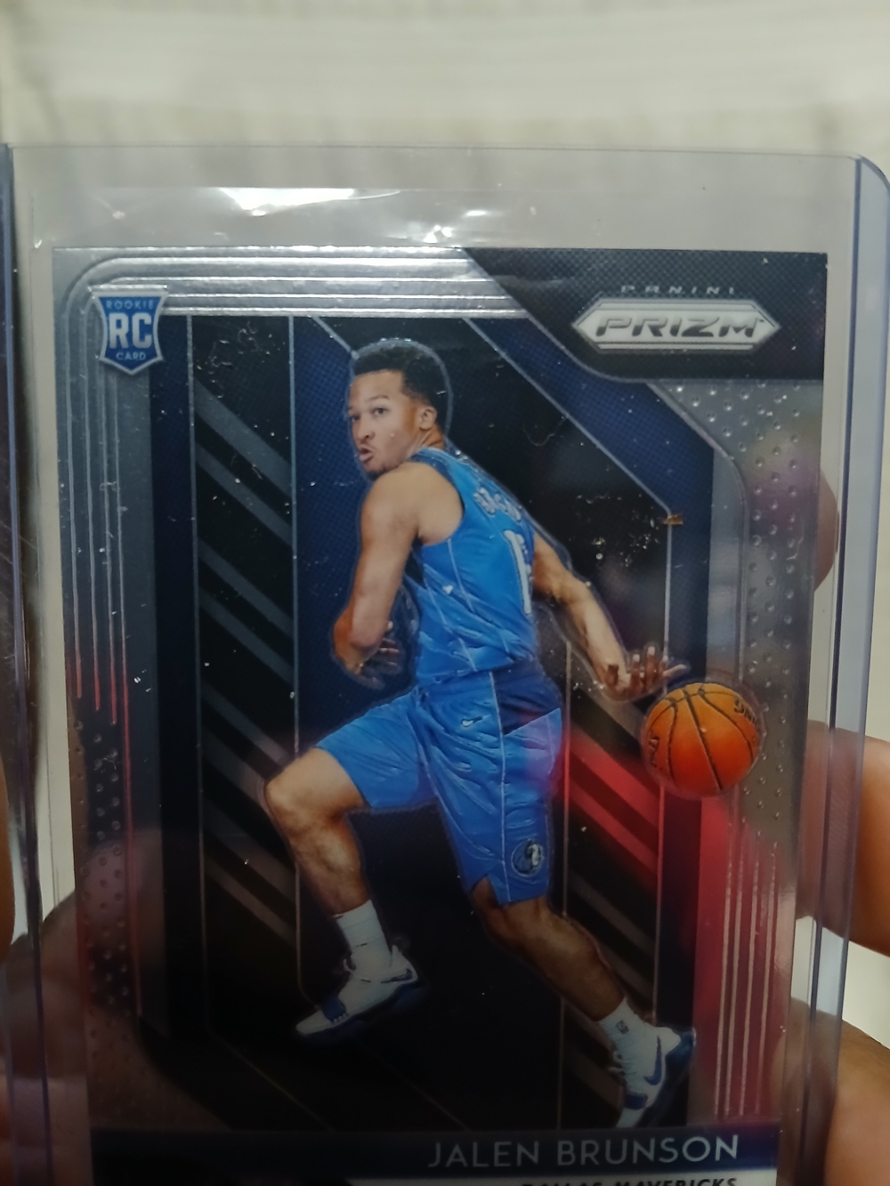 Panini Prizm Jalen Brunson Rookie Basketball card. - Picture 5 of 5